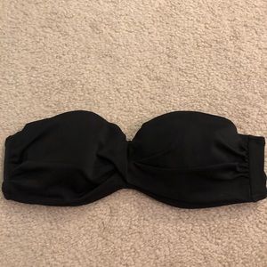 Black bandeau Victoria’s Secret swim top